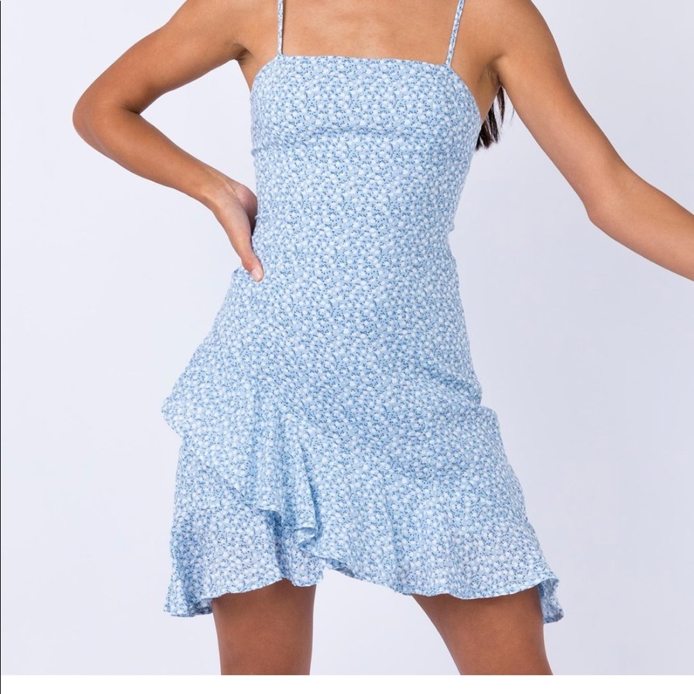 Princess Polly Light Blue Dress